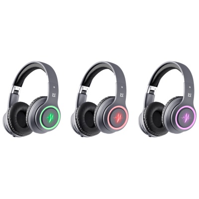 Навушники Defender FreeMotion B571 Bluetooth LED Gray (63571)