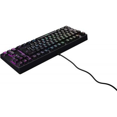 Клавиатура Xtrfy K4 TKL RGB Kailh Red Ukr-Ru Black (XG-K4-RGB-TKL-R-UKR)