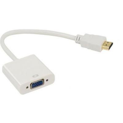 Переходник ST-Lab HDMI male - VGA F (без дополнительных кабелей) (U-990 Pro BTC white)