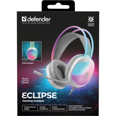 Навушники Defender Eclipse USB White (62440)