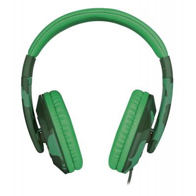 Наушники Trust Sonin Kids Over-Ear Jungle Camo (22203)