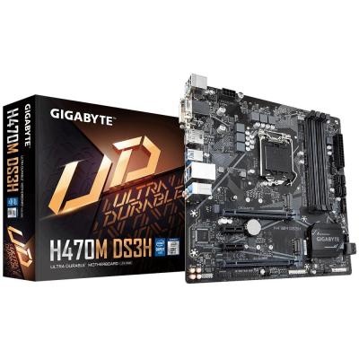 Материнская плата GIGABYTE H470M DS3H