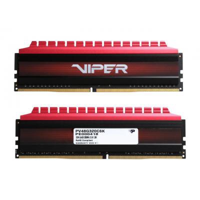 Модуль памяти для компьютера DDR4 8GB (2x4GB) 3400 MHz Viper Patriot (PV48G340C6K)