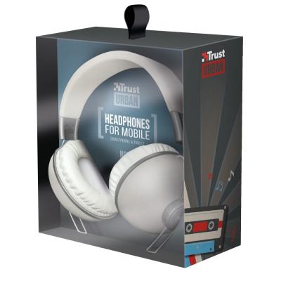 Наушники Trust Noma Over-Ear Mic Retro Ivory (22636)
