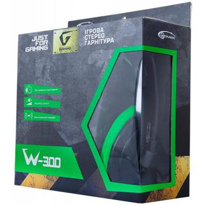Наушники Gemix W-300 black-green