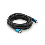 Кабель мультимедійний HDMI M to HDMI M 3.0m V2.0 4Kx2K black Merlion (YT-HDMI(M)/(M)4KV2.0-3.0m/19118)