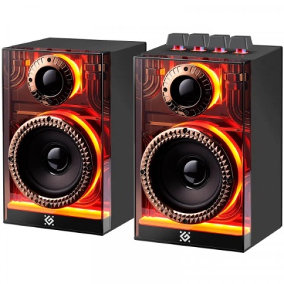 Акустична система Defender Futuro LED Bluetooth Black (65087)