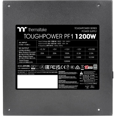 Блок живлення ThermalTake 1200W Toughpower PF1 80 Plus Platinum (PS-TPD-1200FNFAPE-1)