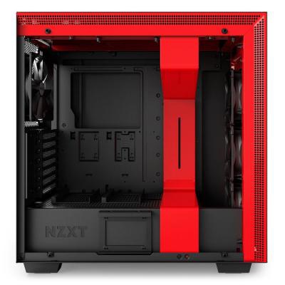 Корпус NZXT H700 Black Red (CA-H700B-BR)