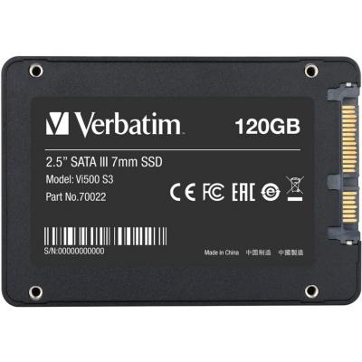 Накопитель SSD 2.5' 120GB Verbatim (70022)