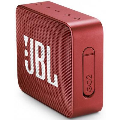 Акустическая система JBL GO 2 Ruby Red (JBLGO2RED)