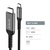 Кабель мультимедійний USB-C to HDMI M 2.0m 4K60Hz black ColorWay (CW-CBCHD077-BK)