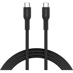 Дата кабель USB-C to USB-C 1.0m OnWire 60CL C-C 60W COLOR Braided 1m Black Canyon (CND-CCAP60AB10B)