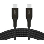 Дата кабель USB-C to USB-C 1.0m 240W Black Belkin (CAB015BT1MBK)