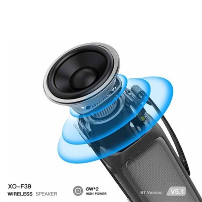 Акустична система XO F39 RGB AUX / USB (XO-F39-BK)