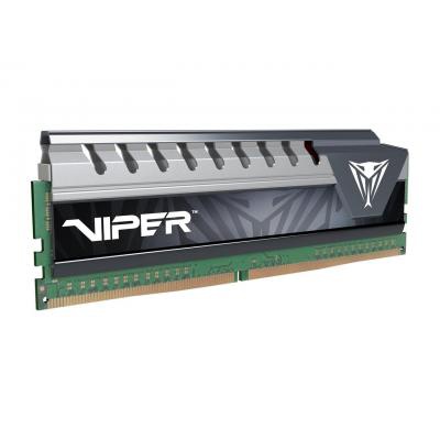 Модуль памяти для компьютера DDR4 16GB (2x8GB) 3000 MHz Viper Elite Gray Patriot (PVE416G300C5KGY)