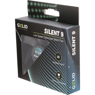 Кулер до корпусу Gelid Solutions Silent 9 Black 90 mm (FN-PX09-16)