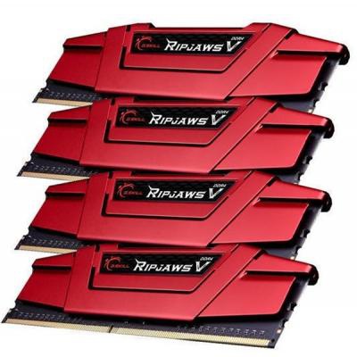 Модуль памяти для компьютера DDR4 64GB (4x16GB) 3200 MHz Ripjaws V G.Skill (F4-3200C15Q-64GVR)