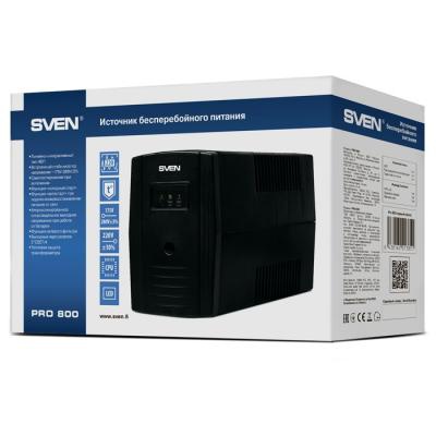 Источник бесперебойного питания Sven Pro 800 (00370018)