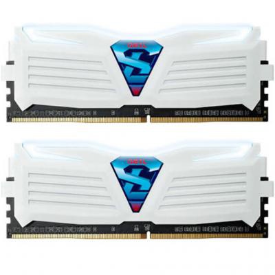 Модуль памяти для компьютера DDR4 16GB (2x8GB) 3000 MHz Super Luce White GEIL (GLWW416GB3000C15ADC)