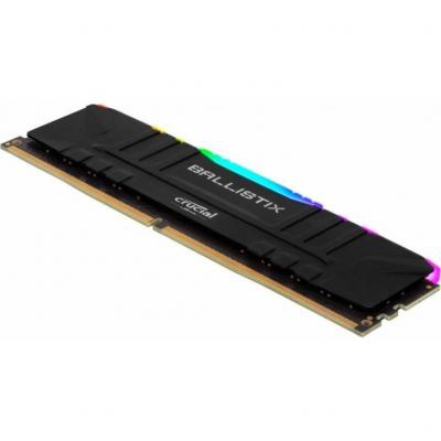 Модуль памяти для компьютера DDR4 32GB 3200 MHz Ballistix Black RGB Micron (BL32G32C16U4BL)
