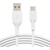 Дата кабель USB 2.0 AM to Type-C 1.0m PVC white Belkin (CAB001BT1MWH)