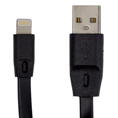 Дата кабель Greenwave DC-IP-102LR, USB 2.0 -> Lightning, Black (R0014159)