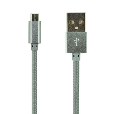 Дата кабель LDNIO LS08 MicroUSB Grey 1m (48257)