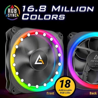 Кулер для корпуса Antec PRIZM 120 ARGB 5+C (0-761345-77512-0)