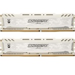 Модуль памяти для компьютера DDR4 32GB (2x16GB) 2666 MHz Ballistix Sport White MICRON (BLS2K16G4D26BFSC)