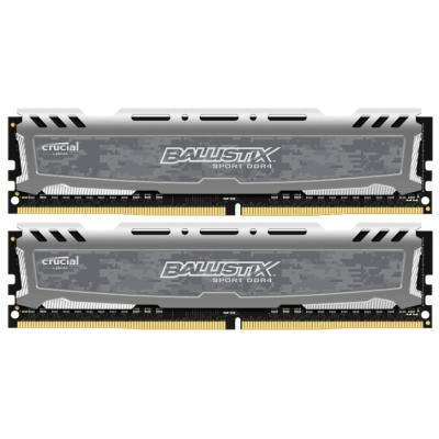 Модуль памяти для компьютера DDR4 16GB (2x8GB) 2666 MHz Ballistix Sport MICRON (BLS2K8G4D26BFSBK)