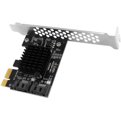 Контролер Dynamode PCI-E to 2 х SATA III (6 Gb/s), 2 ch (PCI-E-2xSATAIII-Marvell)