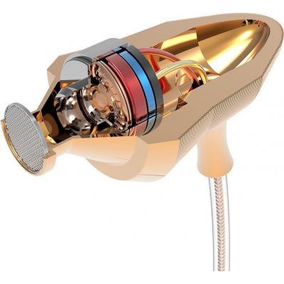 Наушники QKZ DM5 Mic Gold (F_53297)