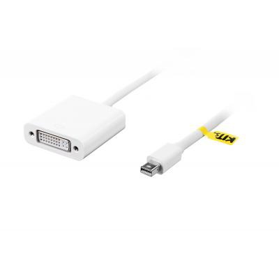 Переходник MiniDisplayPort to DVI, white, 0.17m Kit (KITS-FL-002)