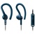Наушники PHILIPS SHQ1405 ActionFit Mic Blue (SHQ1405BL/00)