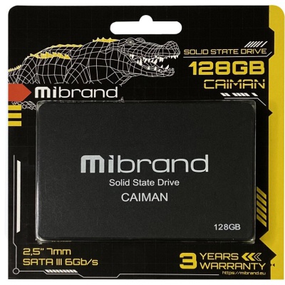 Накопичувач SSD 2.5' 128GB Mibrand (MI2.5SSD/CA128GBST)