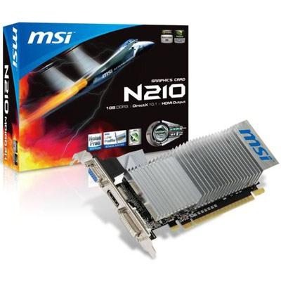 Видеокарта GeForce 210 1024Mb MSI (N210-MD1GD3H/LP)