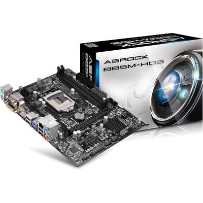 Материнская плата ASRock B85-PLUS (B85M-HDS)