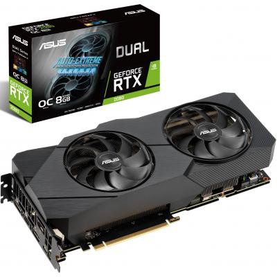 Видеокарта ASUS GeForce RTX2080 SUPER 8192Mb DUAL OC EVO (DUAL-RTX2080S-O8G-EVO)