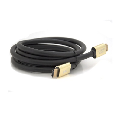 Кабель мультимедійний HDMI M to HDMI M 1.8m V2.1 8K black Merlion (YT-HDMI(M)/(M)8KV2.1-1.8m)