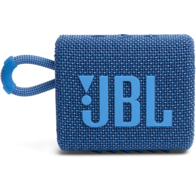 Акустична система JBL Go 3 Eco Blue (JBLGO3ECOBLU)