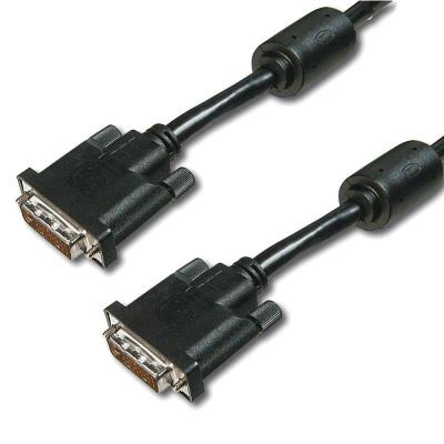 Кабель мультимедийный DVI to DVI 24+1pin, 5.0m Digitus (AK-320101-050-S)