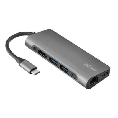 Концентратор Trust Dalyx 7-In-1 USB-C (23331)