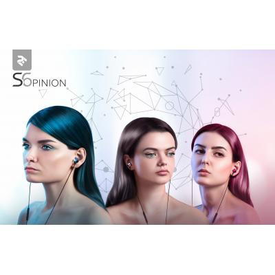 Наушники 2E S6 Pinion Червоний (2E-IES6RD)