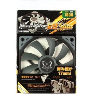 Кулер до корпусу Scythe Kaze Flex 120 mm Slim Fan (KF1215FD18)