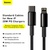 Дата кабель USB-C to Lightning 2.0m Tungsten Gold Fast Charging, PD 20W black Baseus (CATLWJ-A01)