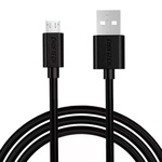 Дата кабель USB 2.0 AM to Micro 5P 1.2m PVC Choetech (AB003-BK)