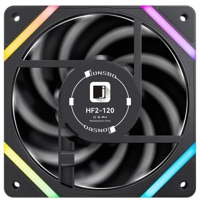 Кулер до корпусу JONSBO HF2-120B ARGB Black