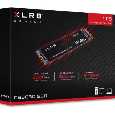 Накопитель SSD M.2 2280 1TB PNY SSD (M280CS3030-1TB-RB)