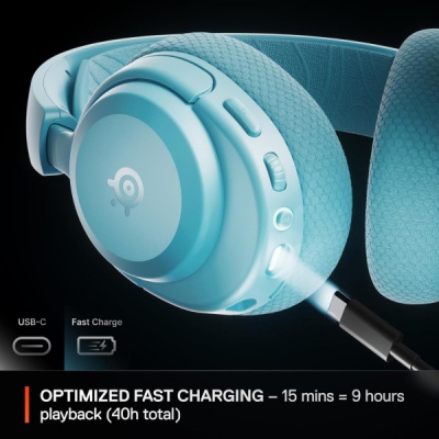 Навушники SteelSeries Arctis Nova 3P Wireless MultiPlatform Aqua (61688)